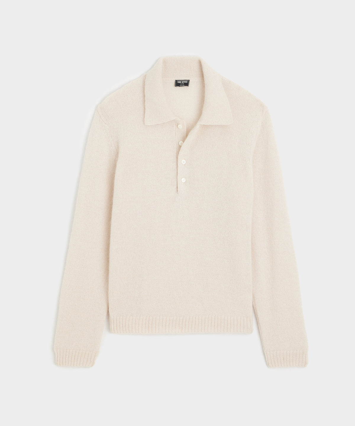 Relaxed Mohair Sweater Polo