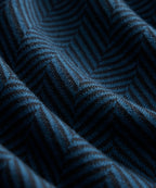 Herringbone Silk-Cotton Montauk Sweater Polo