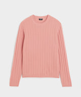 Channel Crewneck in Shell Pink