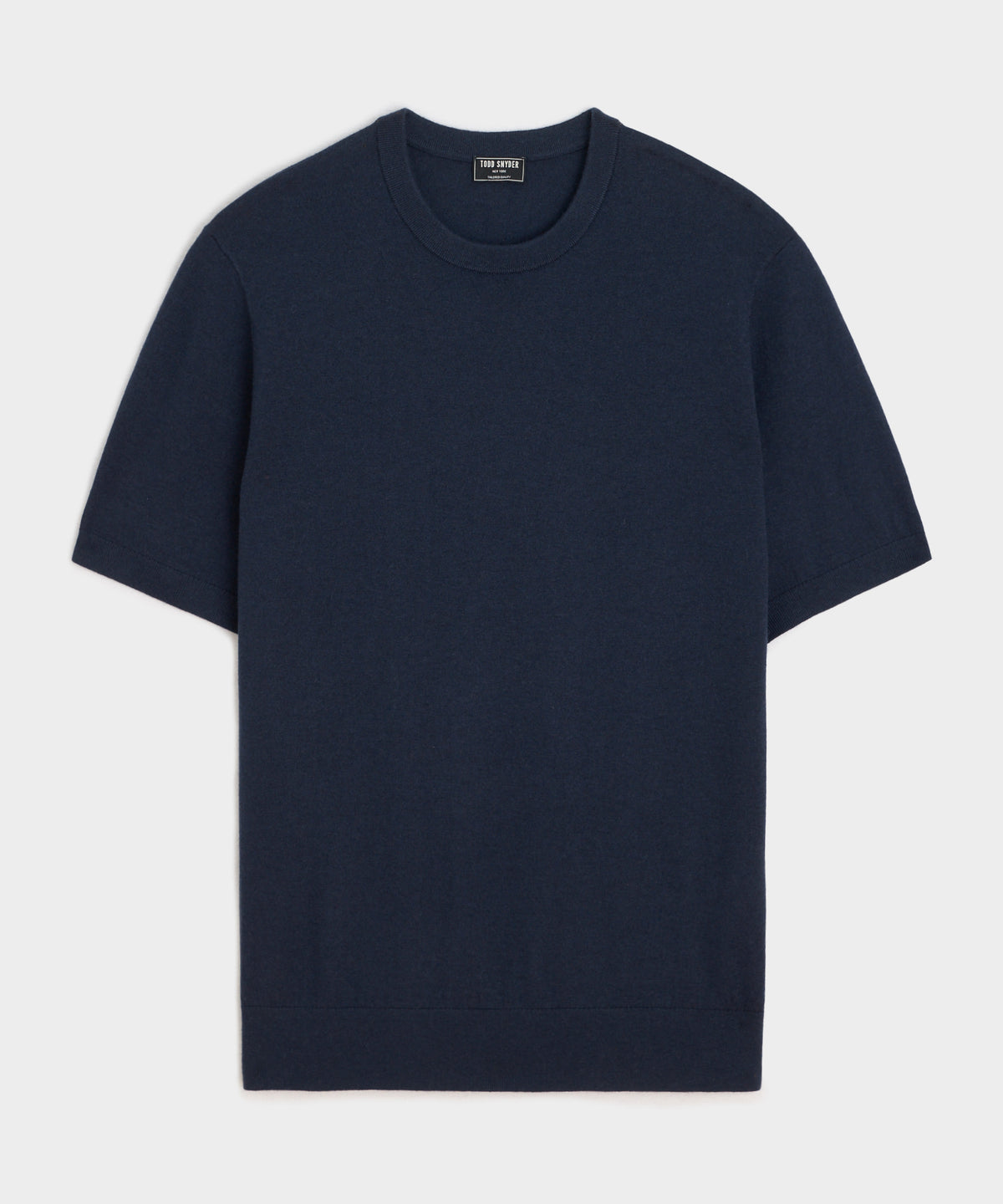 Silk-Cashmere Sweater Tee