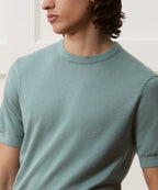 Silk-Cashmere Sweater Tee