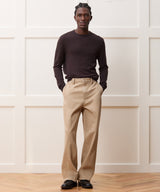 Silk-Cashmere Crewneck Sweater