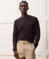Silk-Cashmere Crewneck Sweater