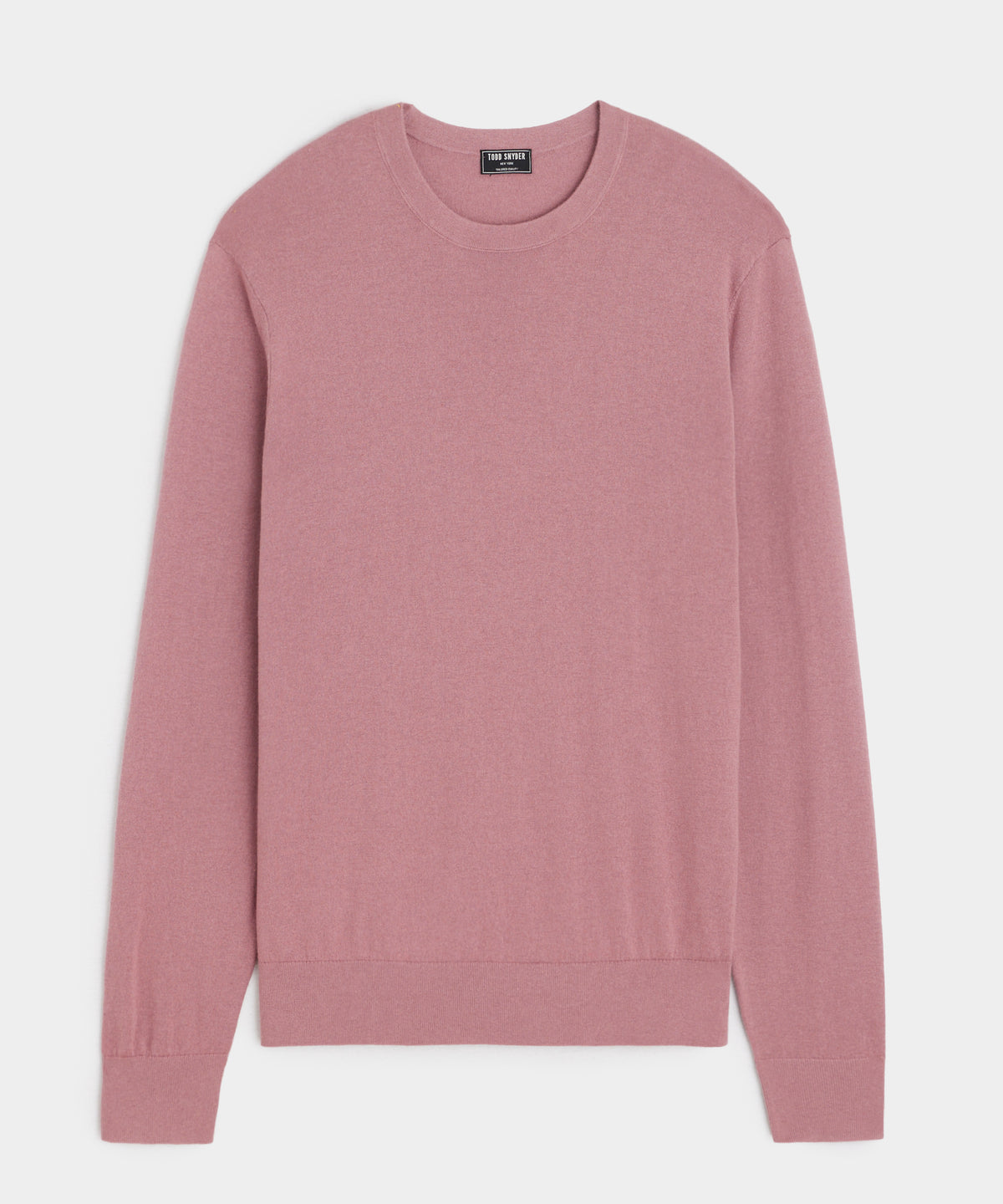 Silk-Cashmere Crewneck Sweater
