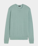 Silk-Cashmere Crewneck Sweater