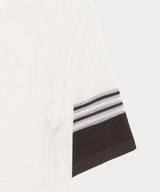 Silk-Cotton Mesh Tee