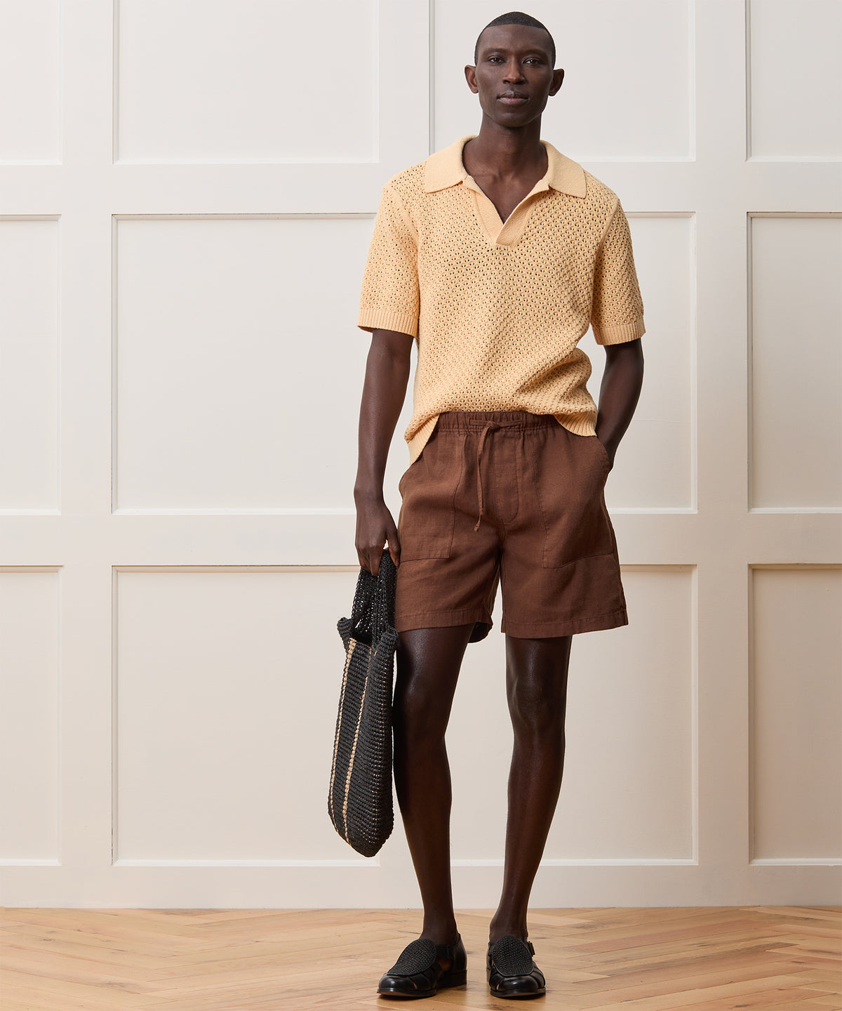 7" Linen Beach Short