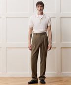 Silk-Cashmere Tipped Montauk Sweater Polo