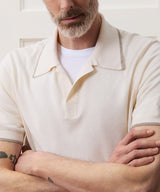 Silk-Cashmere Tipped Montauk Sweater Polo