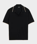 Silk-Cashmere Tipped Montauk Sweater Polo