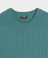 Lightweight Linen-Cotton Crewneck Sweater