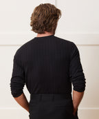 Lightweight Linen-Cotton Crewneck Sweater