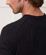 Lightweight Linen-Cotton Crewneck Sweater