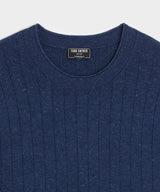 Lightweight Linen-Cotton Crewneck Sweater