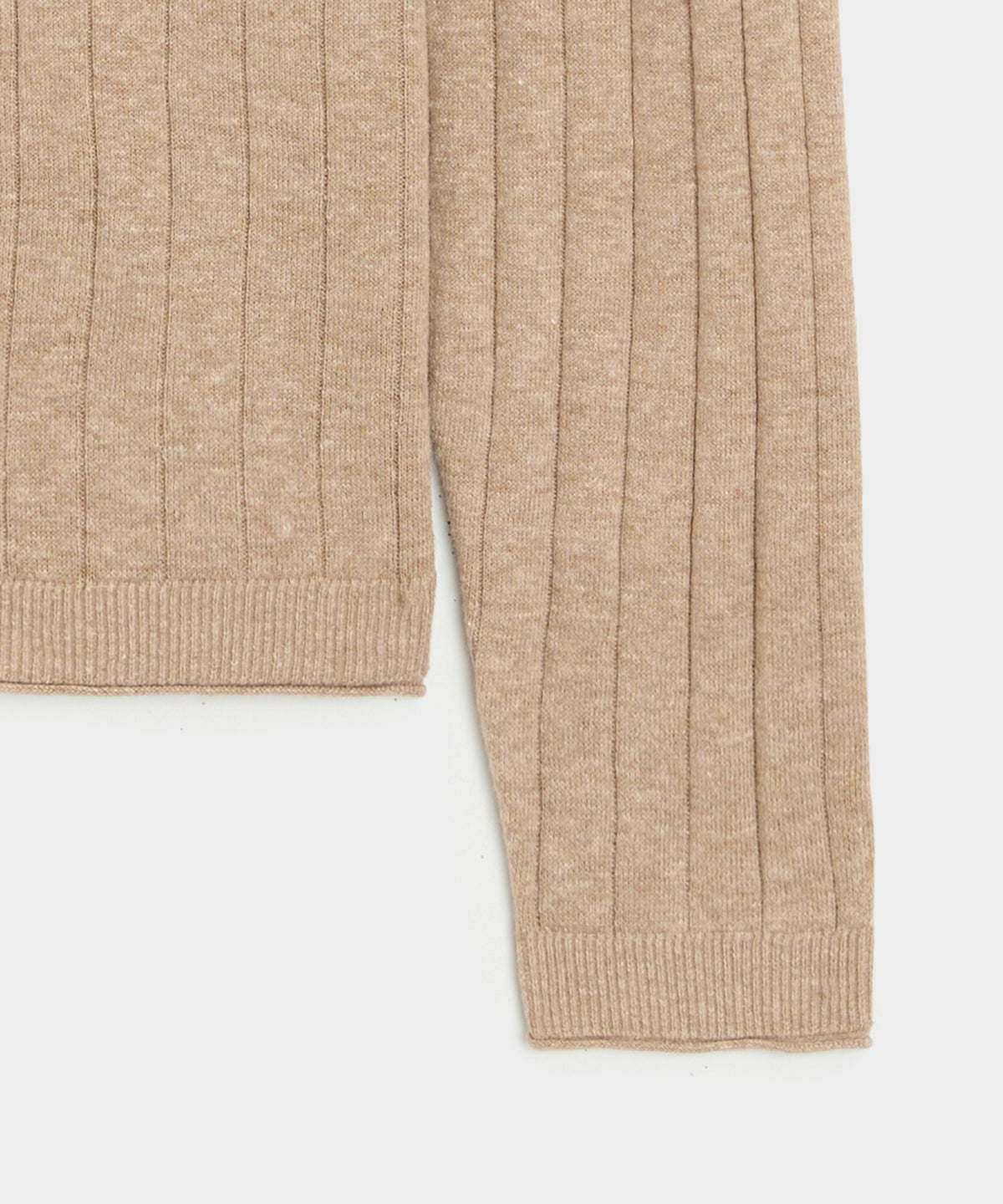 Lightweight Linen-Cotton Crewneck Sweater