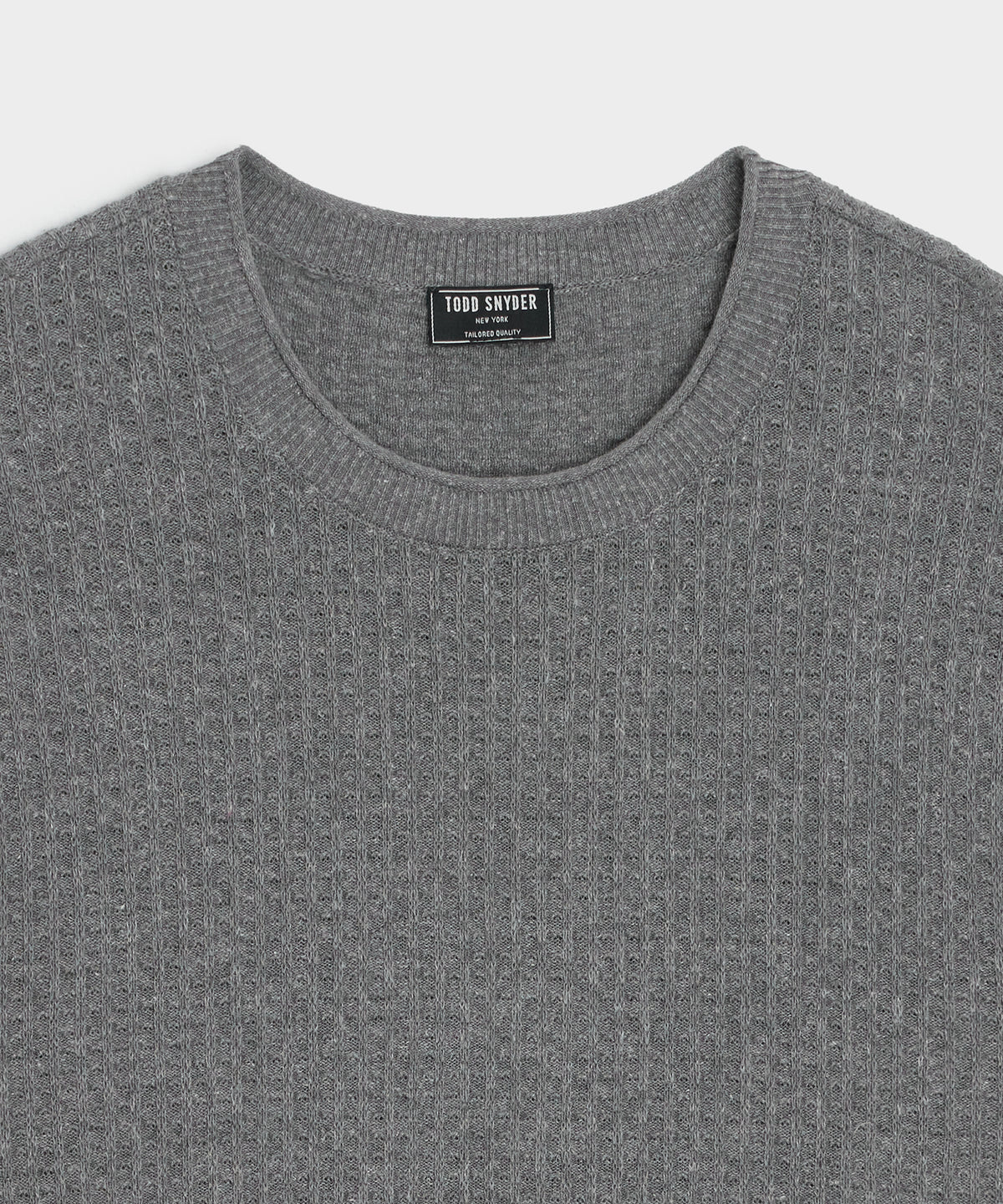 Linen Waffle Tee