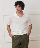 Linen Montauk Sweater Polo