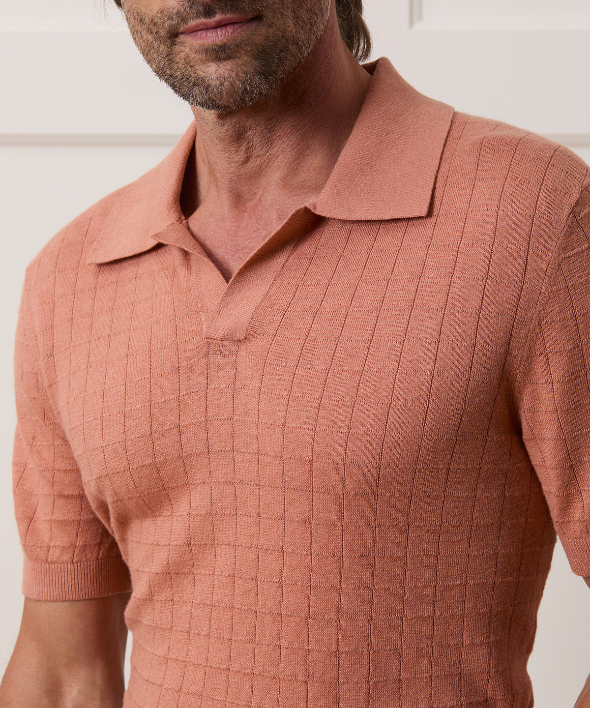 Linen Montauk Sweater Polo