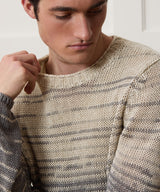 Relaxed Linen Crewneck Sweater
