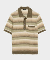 Linen Sweater Polo