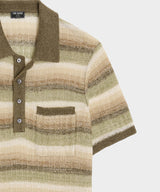 Linen Sweater Polo