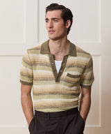 Linen Sweater Polo