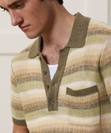 Linen Sweater Polo