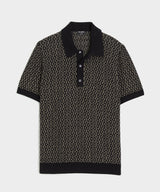 Linen-Cotton Sweater Polo