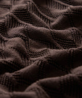 Silk-Cotton Diamond Sweater Polo