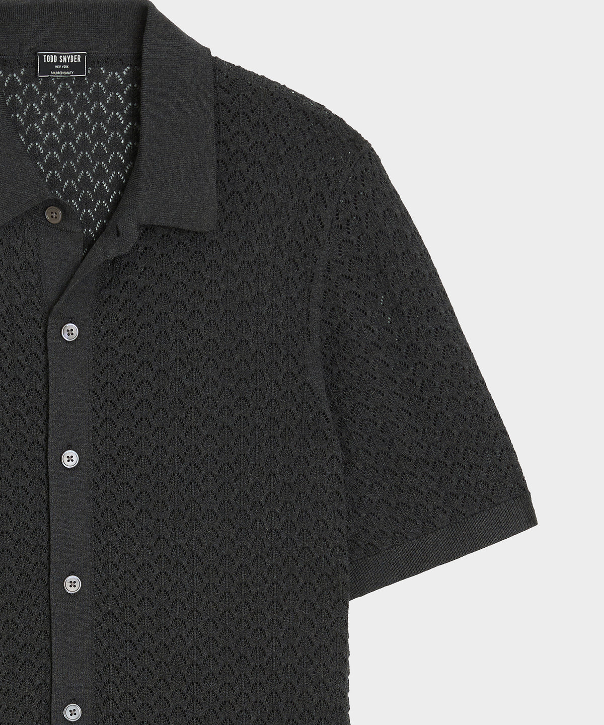 Silk-Cotton Sweater Polo