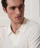 Cotton-Cashmere Sweater Polo