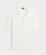 Cotton-Cashmere Sweater Polo