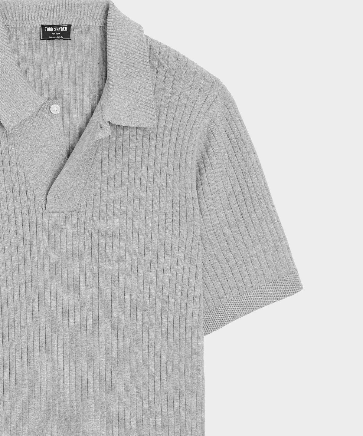 Cotton-Cashmere Sweater Polo