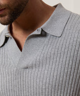 Cotton-Cashmere Sweater Polo