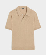 Cotton-Cashmere Sweater Polo