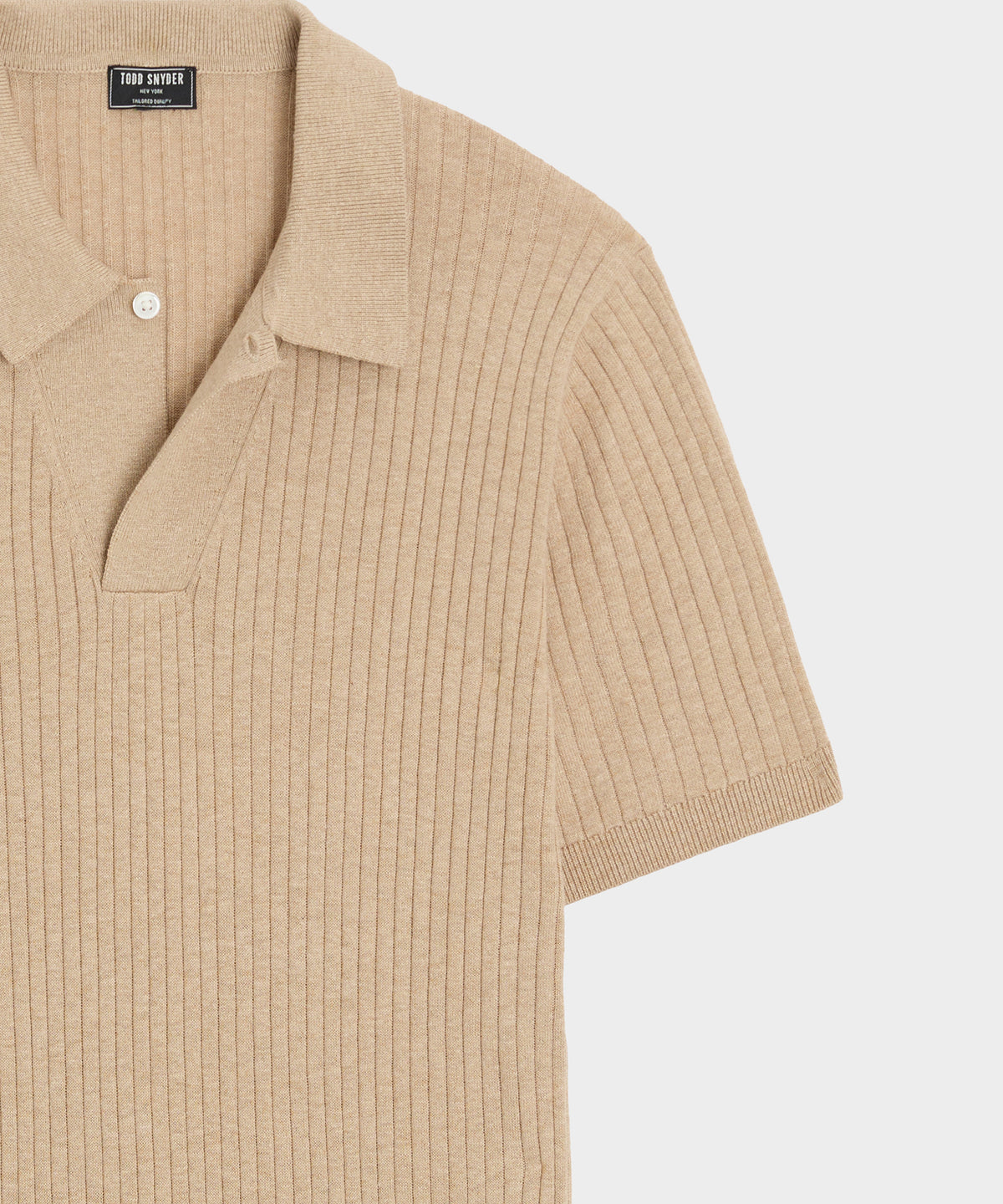 Cotton-Cashmere Sweater Polo