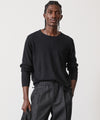Linen Shore Sweater in Black