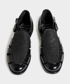 Jacques Solovière Franck Raffia Fisherman Sandal