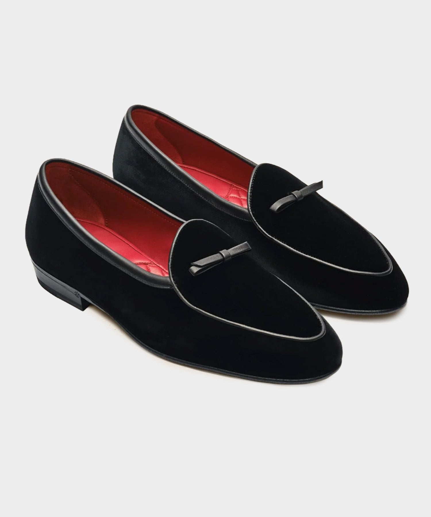 Baudoin & Lange Sagan Velvet Opera Shoe in Black – Todd Snyder