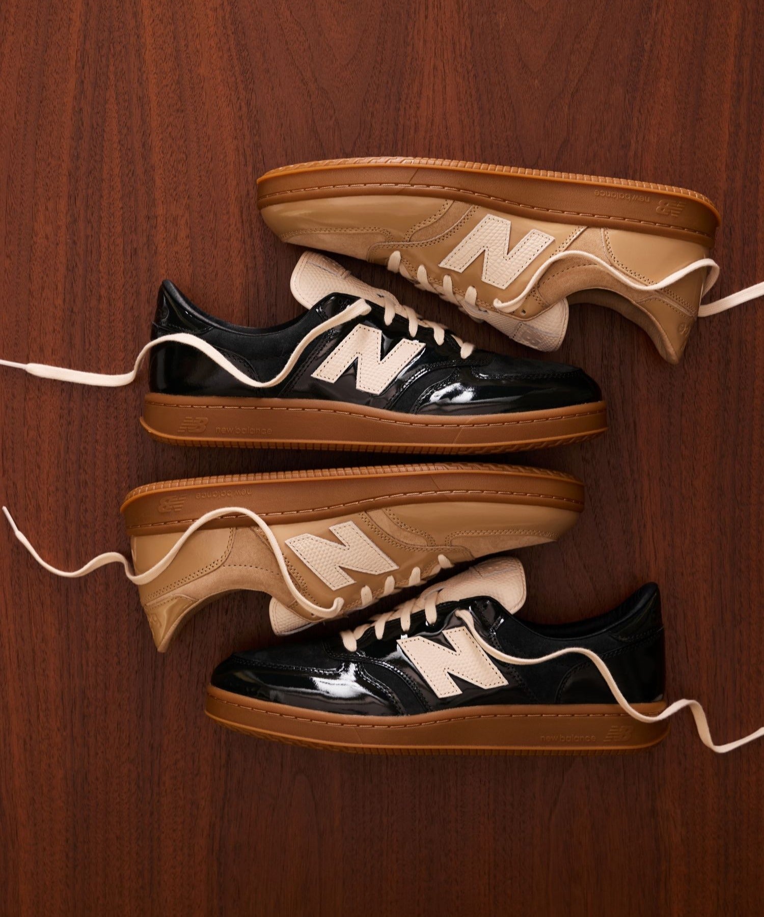 Todd Snyder & New Balance T500 Sneaker in Black