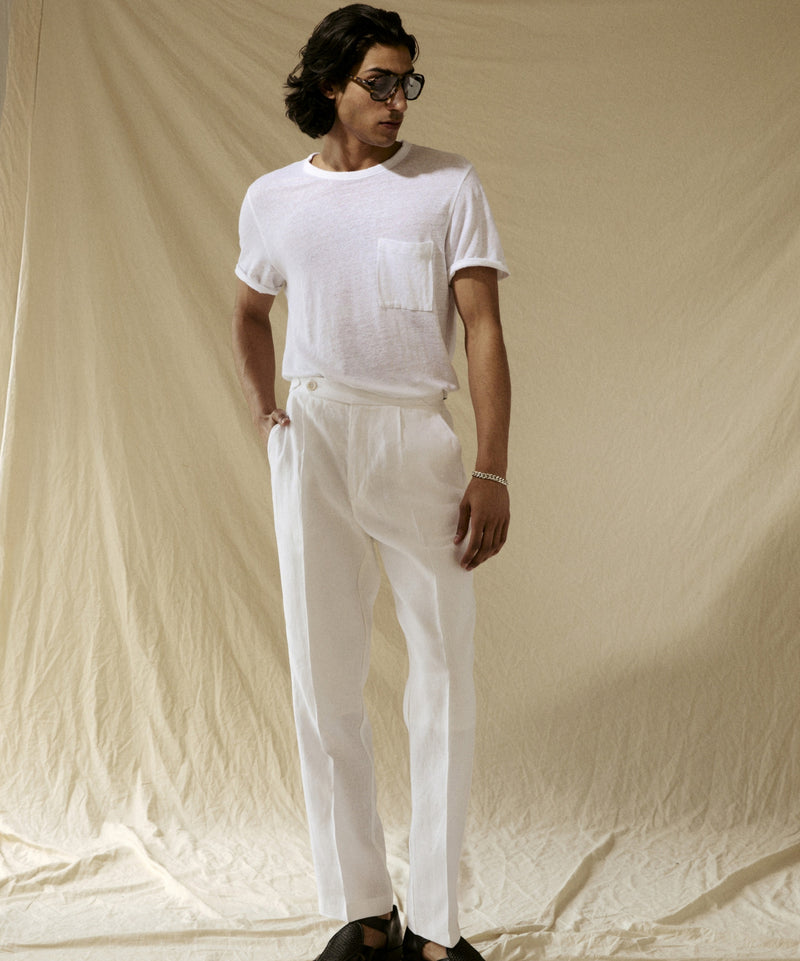 Linen Pocket Tee
