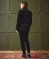 Italian Corduroy Madison Suit in Black