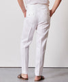 Irish Linen Casual Suit in White