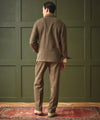 Tailored Workwear Suit in Olive Herringbone
