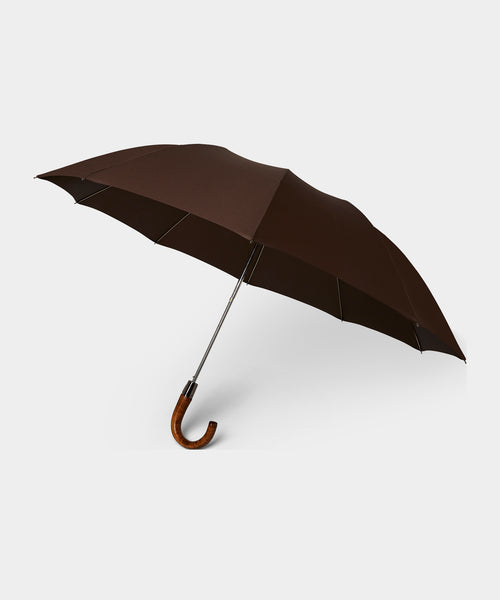 Fox Small Umbrella in Brown in Brown – Todd Snyder