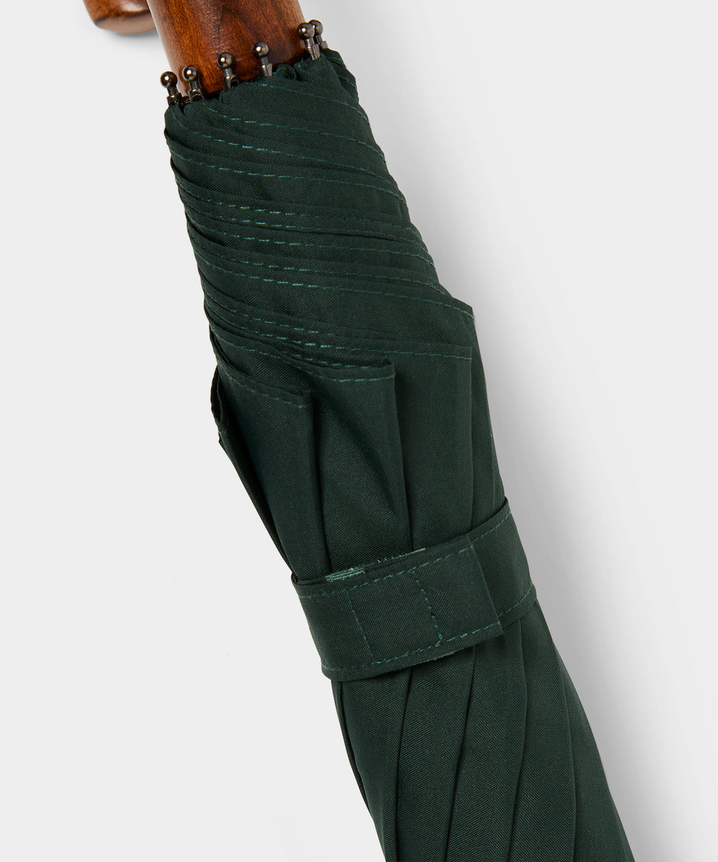Fox Umbrellas Small Umbrella in Dark Green