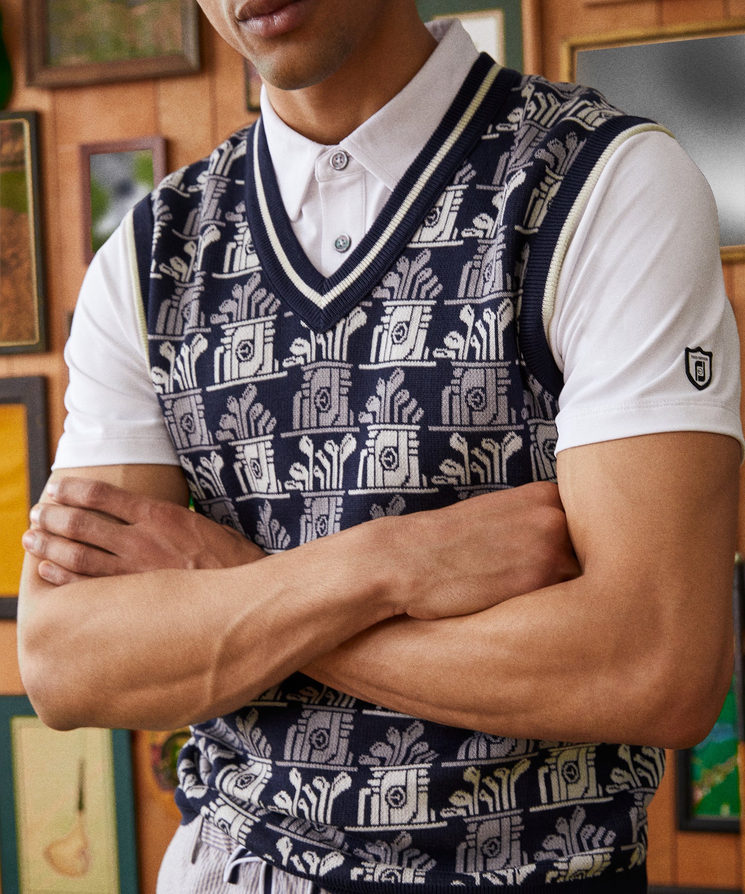 Todd Snyder x FootJoy V-Neck Sweater Vest