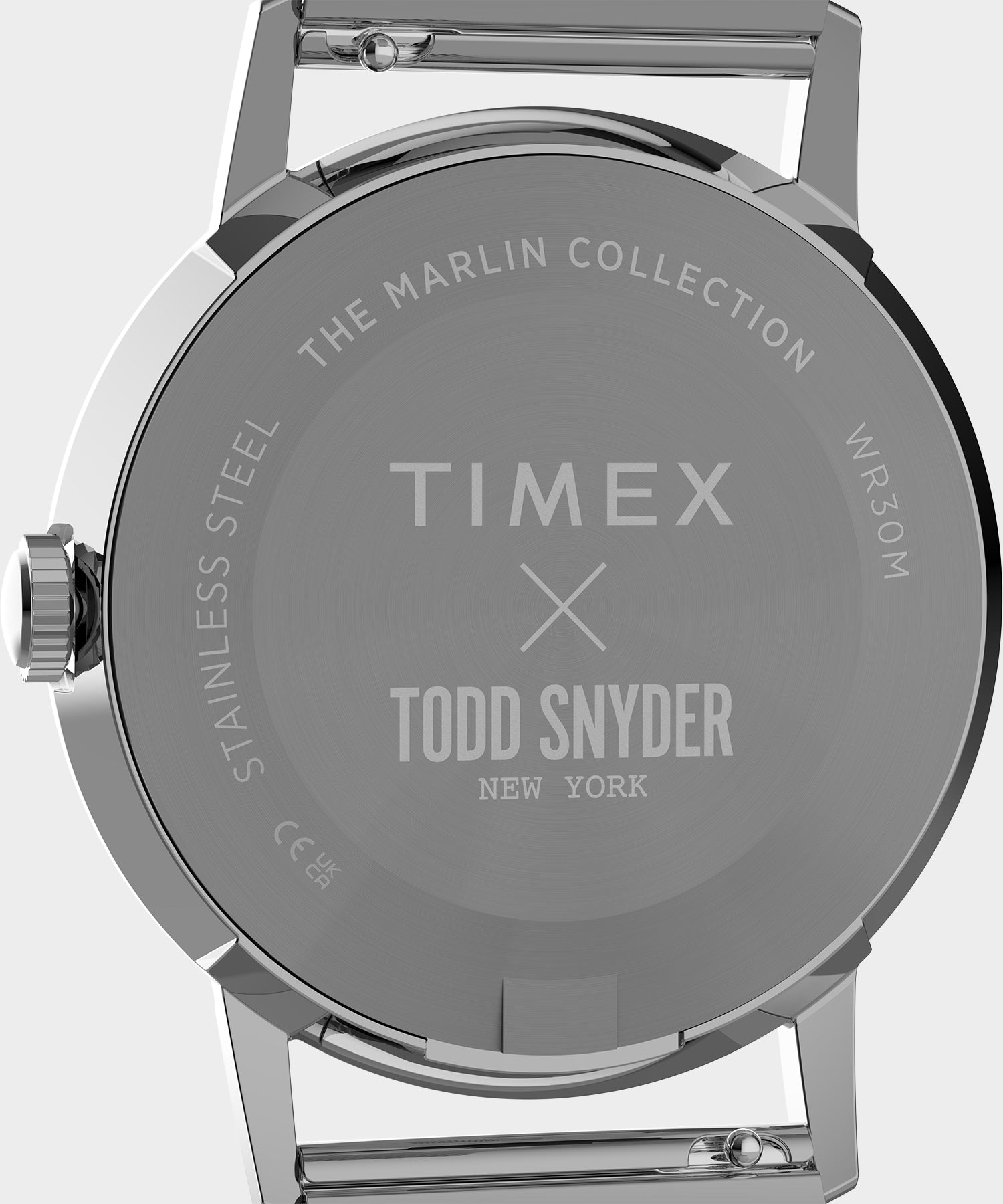 Timex X Todd Snyder Mesh Marlin Watch in Aqua
