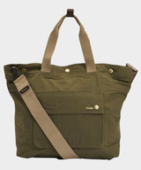 Barbour Transport 3-Way Tote Bag in Olive