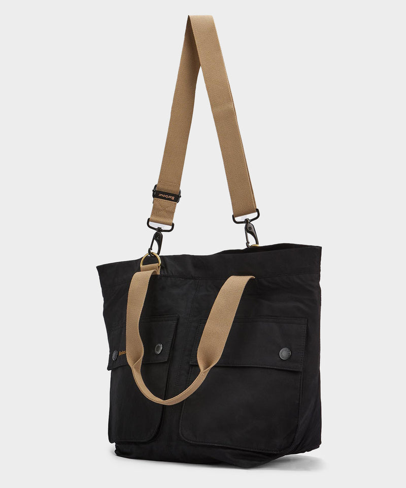 Barbour Transport Carry-All Tote Bag in Black